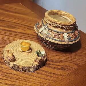 Southwest Native American Home Decor ~ 2-pc Lot